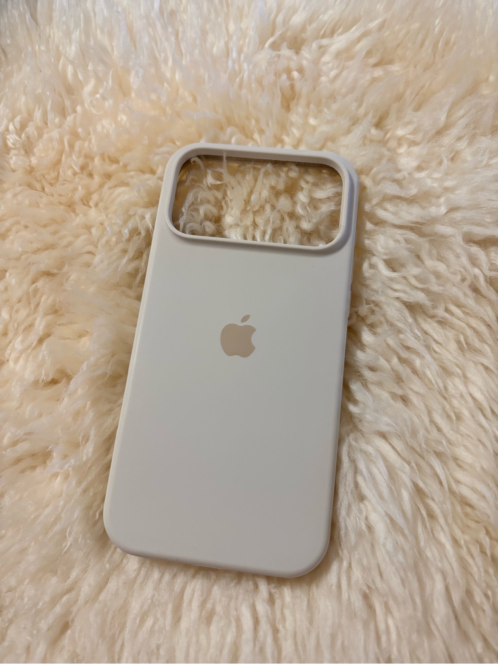 iPhone 17 Pro Max Silicone Case - Off White